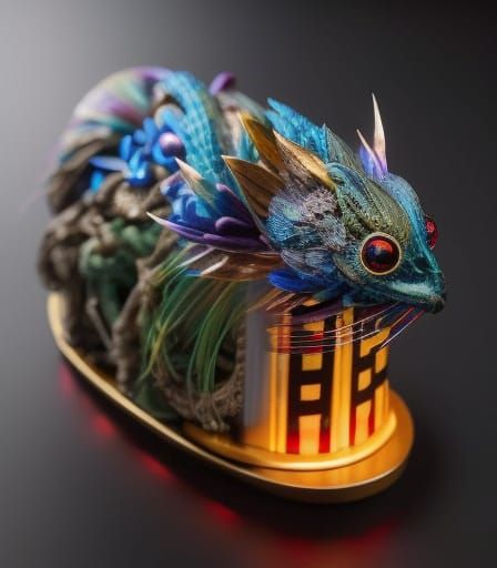 Surreal Stopmotion Esoteric Quantum Painting