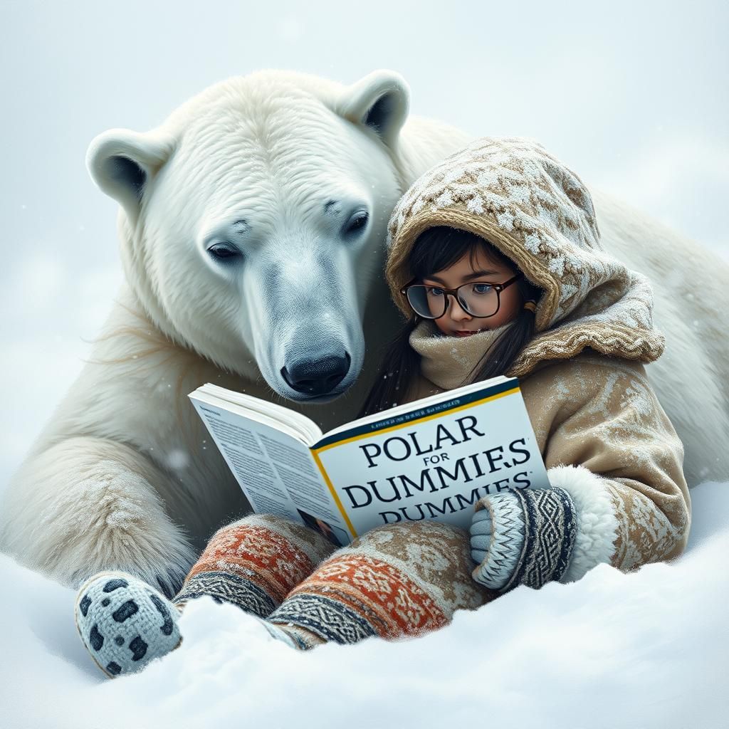 Polar Bears for Dummies  by @Floe Joe 
