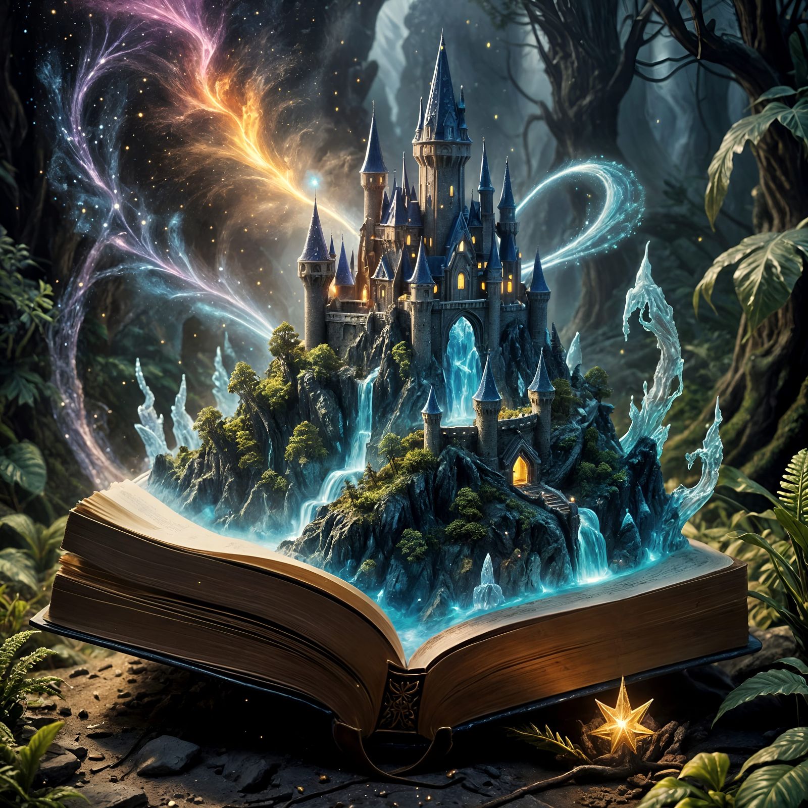 The Tome Bound Castle  by @Gucky