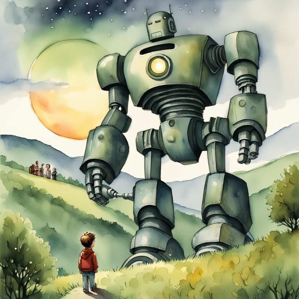 The Iron Man  by @Mangochango