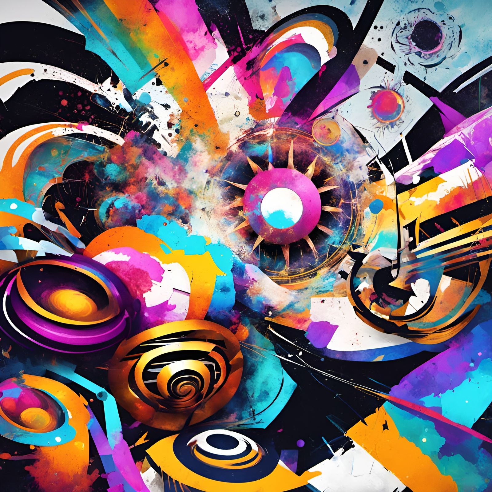 Abstract geometric psy-art 27aug23