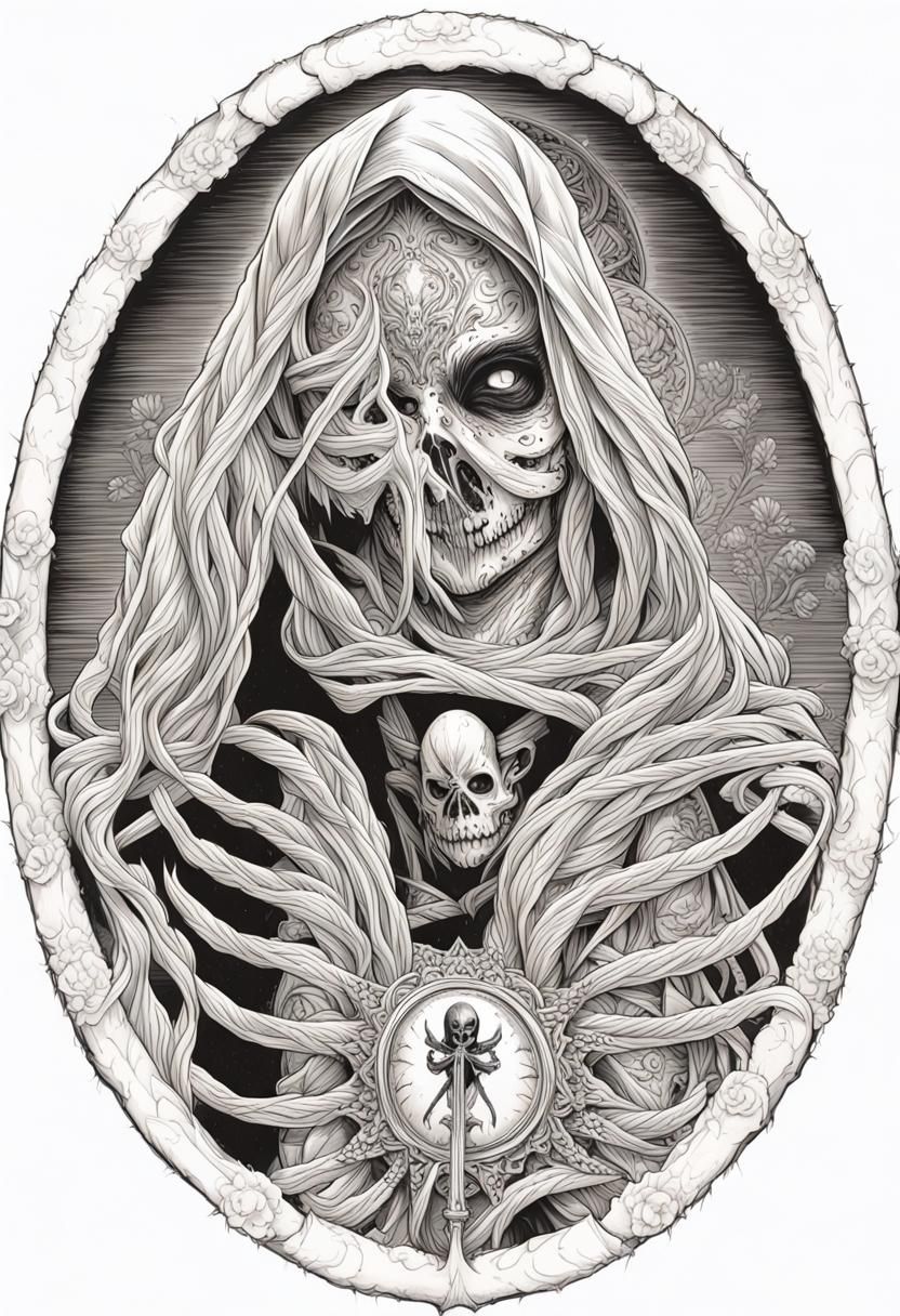 La santa muerte portrait. Mark Brooks and Dan Mumford, comic book art ...