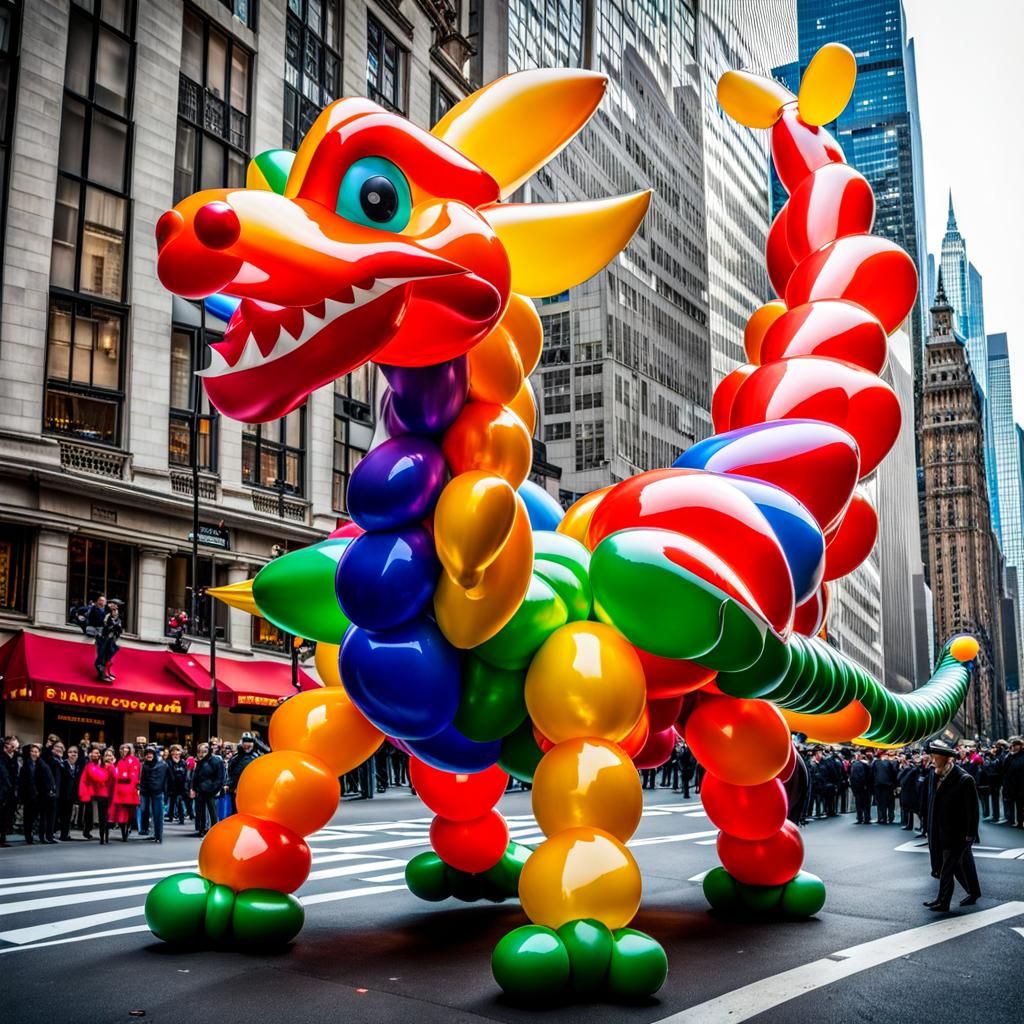 Imagine a balloon dragon   by @James