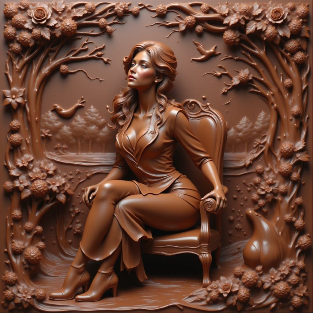 <lora:Made of Chocolate:1.0>