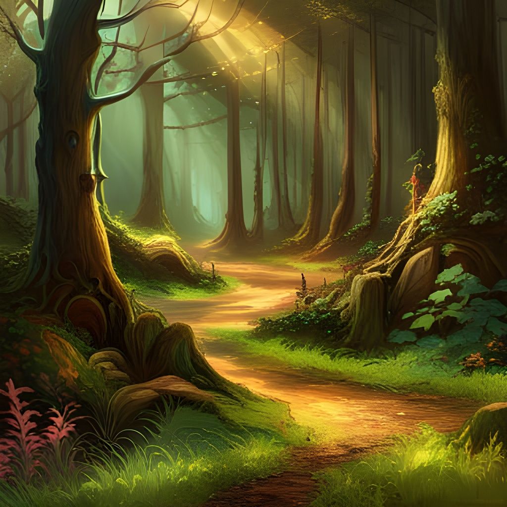 A Path - AI Generated Artwork - NightCafe Creator