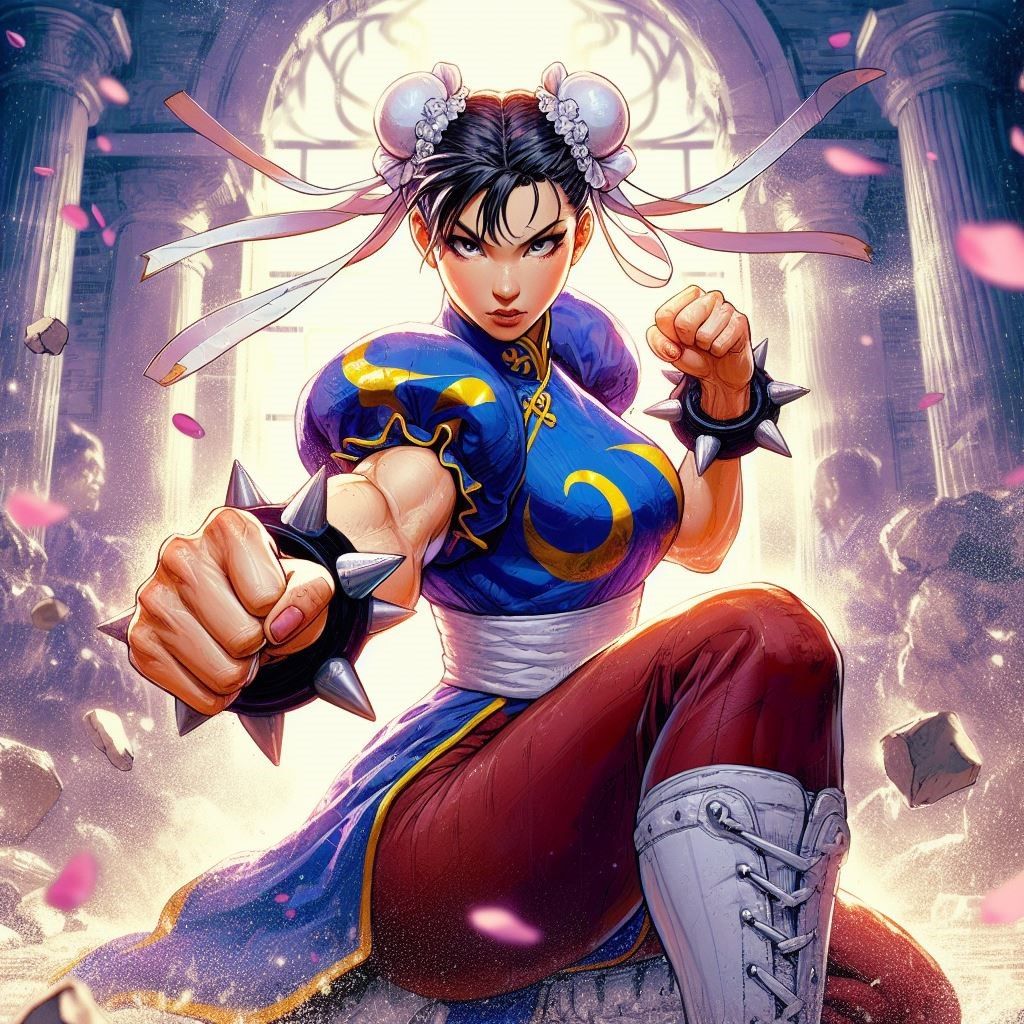 Chun Li, from Street Fighter