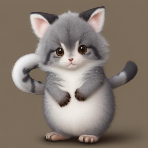 Cute animal  fluffy
