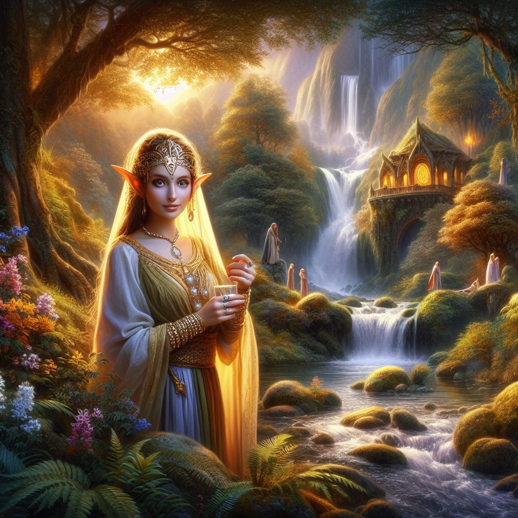 Elven Ladies from The Lord of the Rings