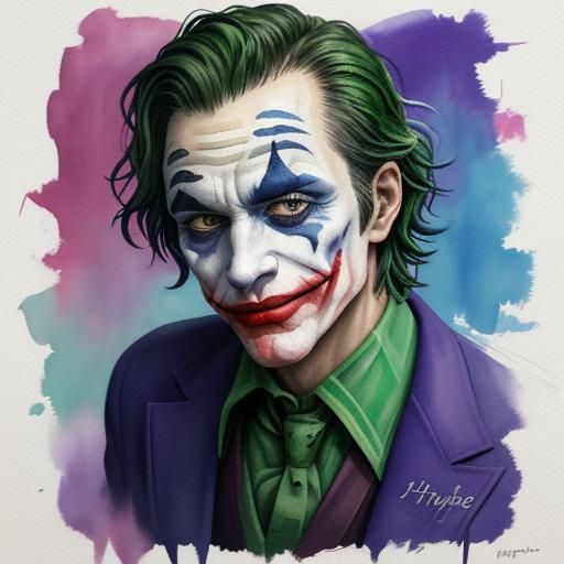 Joker ríe "¡Ha...!"