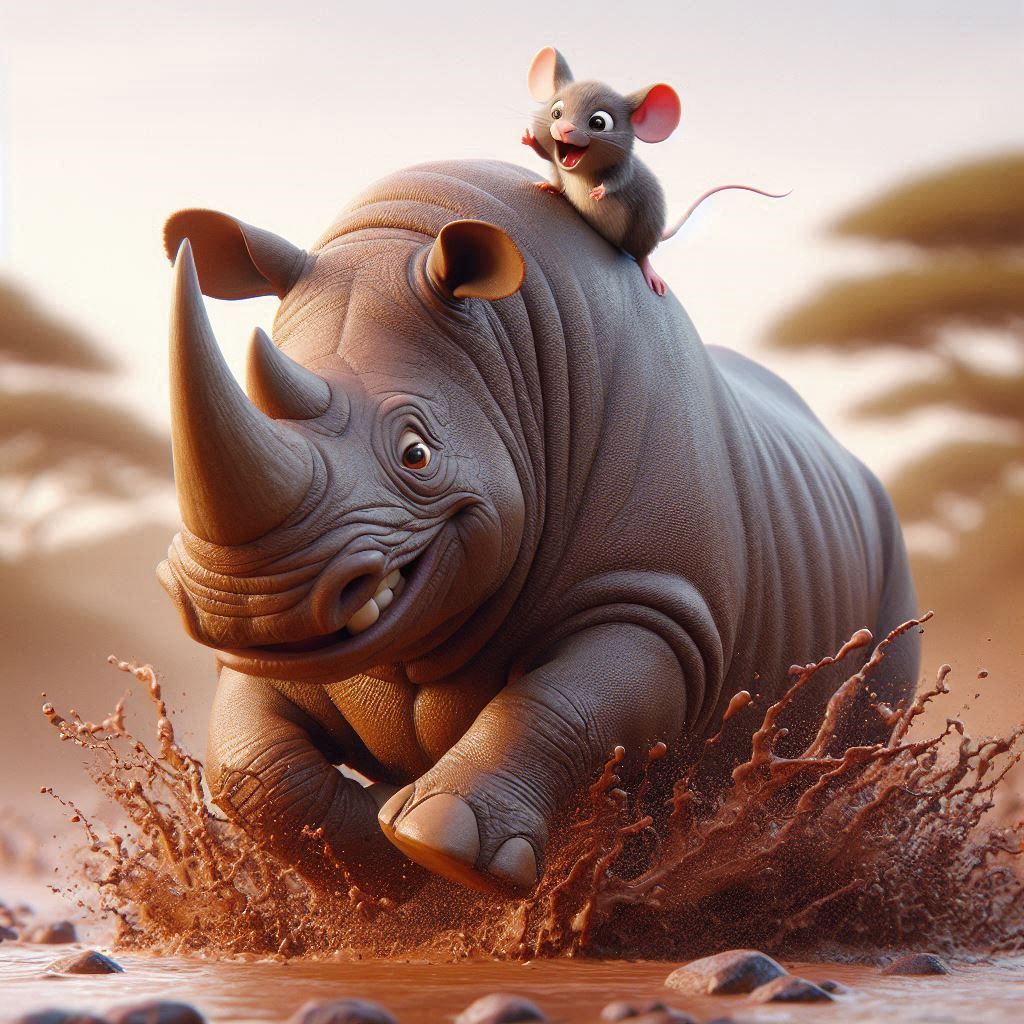 Rhinoceros and the Mouse