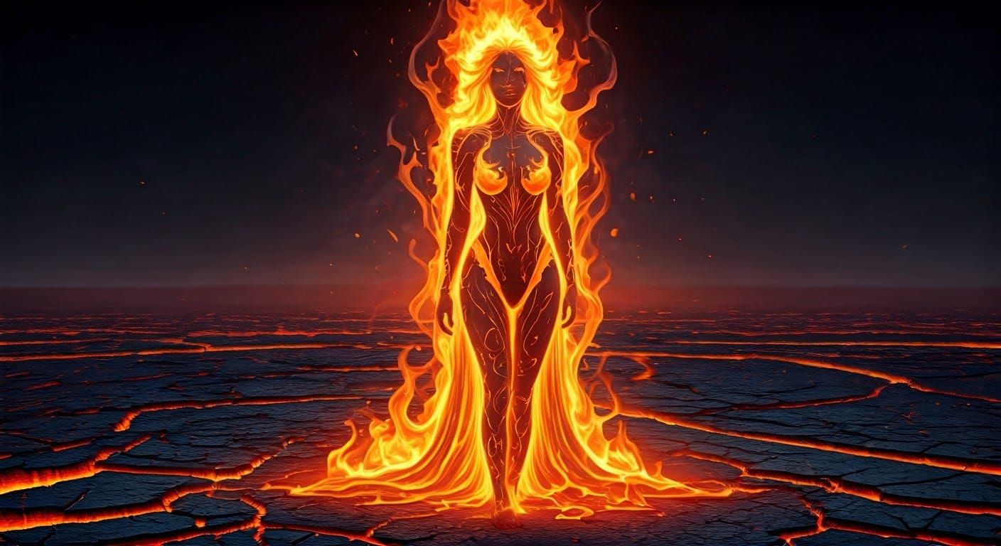 Fire Spirit  by @JasN