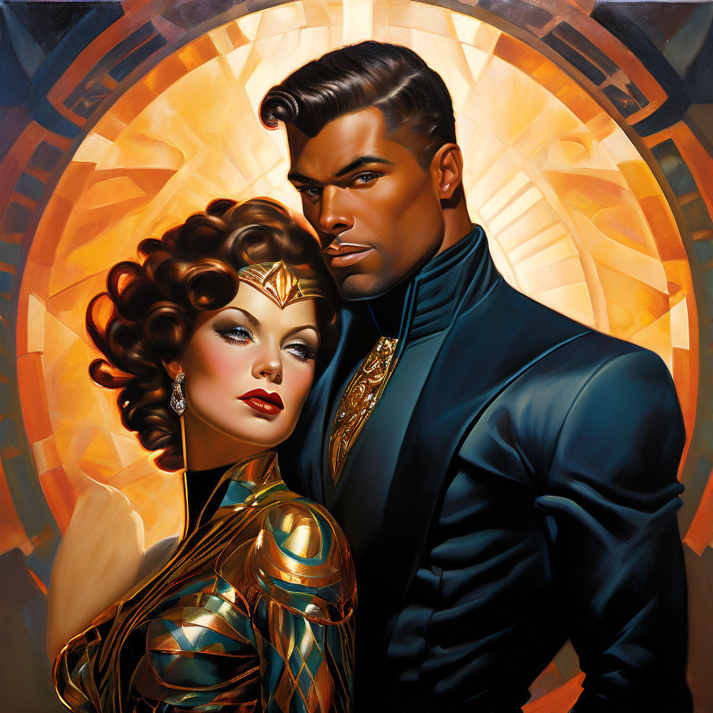 Hero image for Vintage Space Romance Cover Art