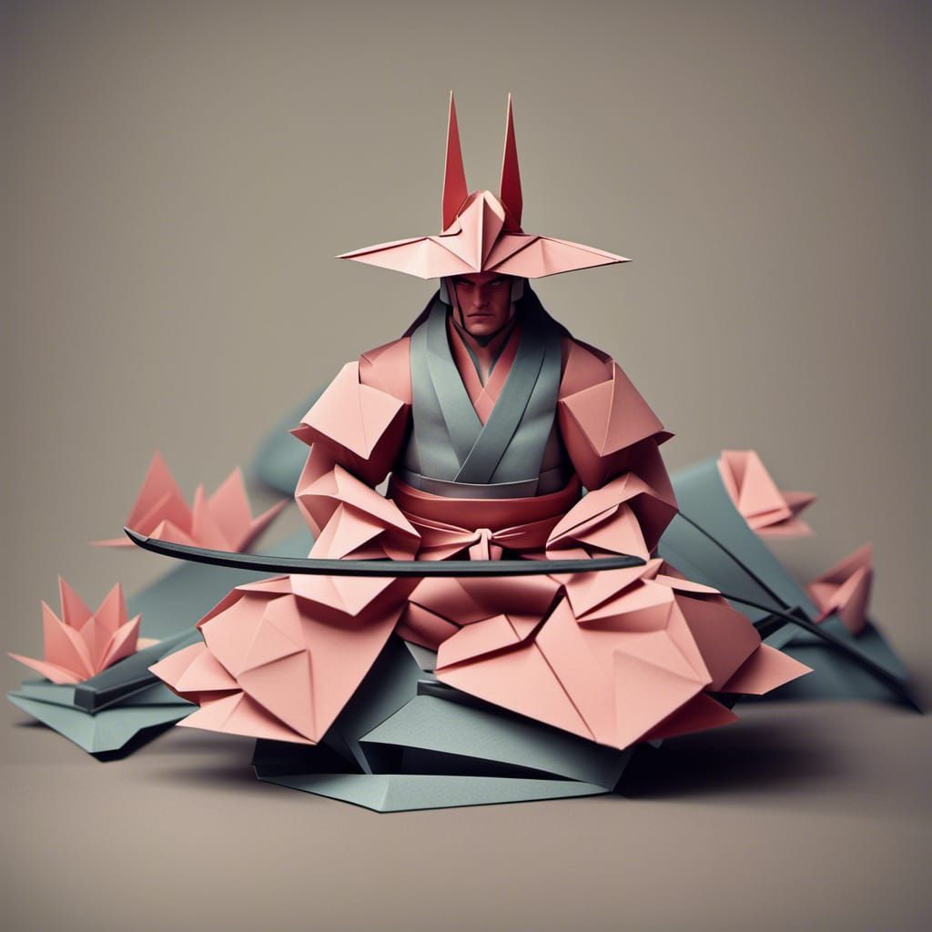 Warrior In A Garden  by @Cirzahc