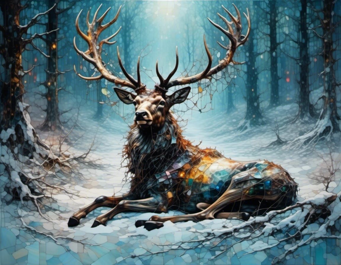 Magical Majestic Stag ..
