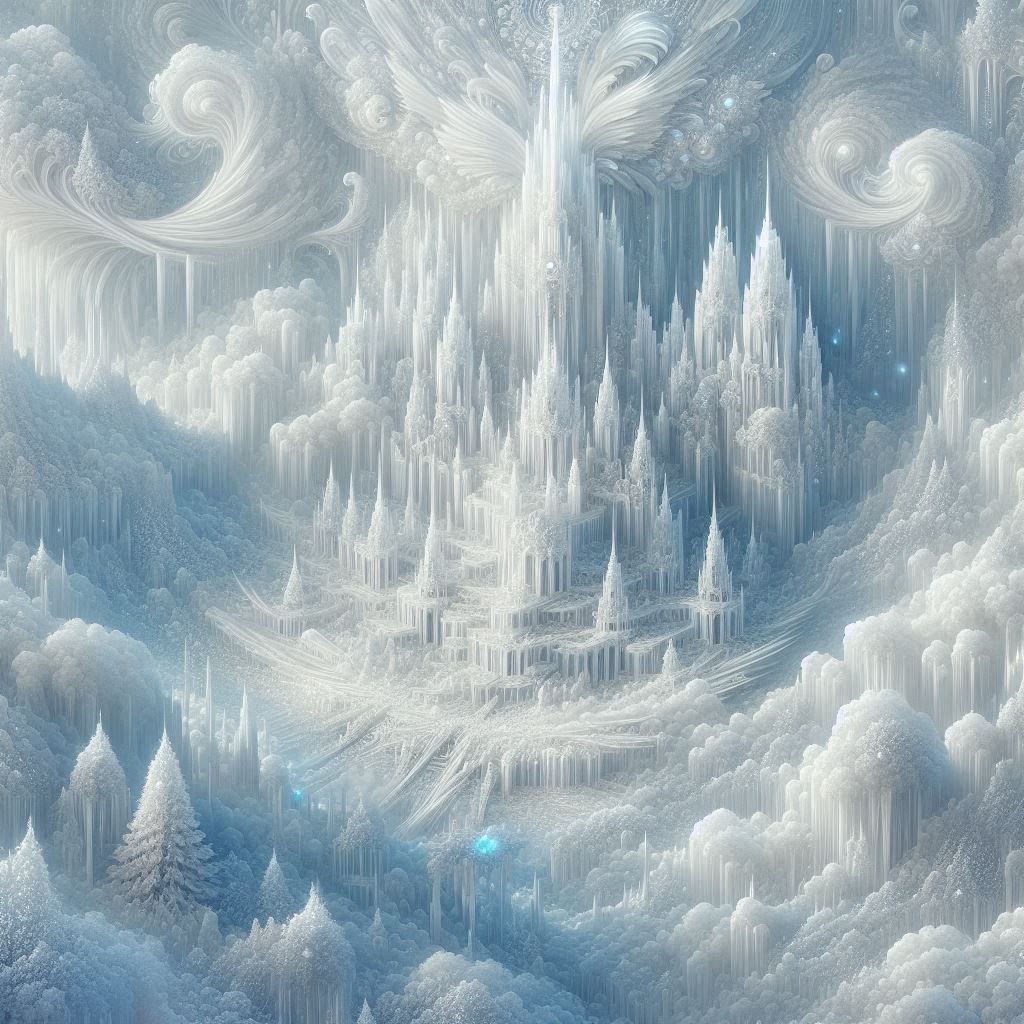 Ice landscape
