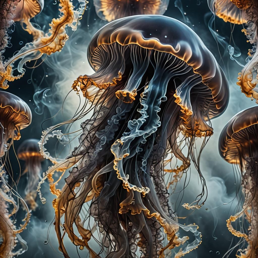 Black Jellyfish