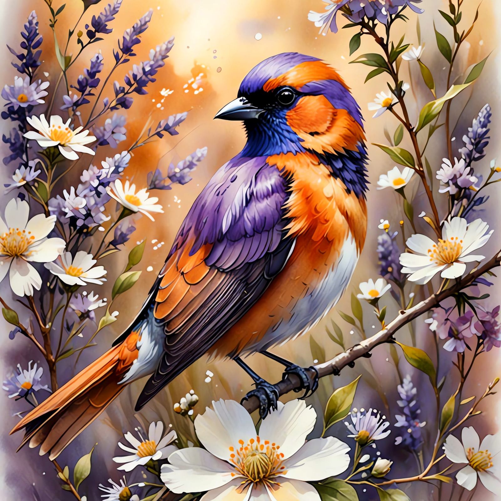 Colorful Meadowlark  by @Sharonjoy