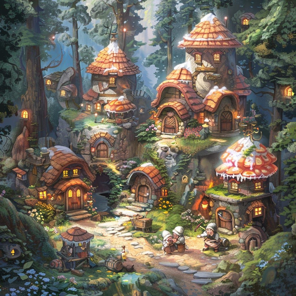 dwarf village