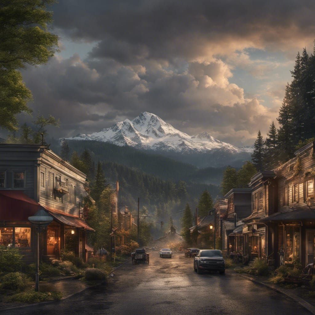 mountain view Poulsbo Washington Epic cinematic brilliant stunning