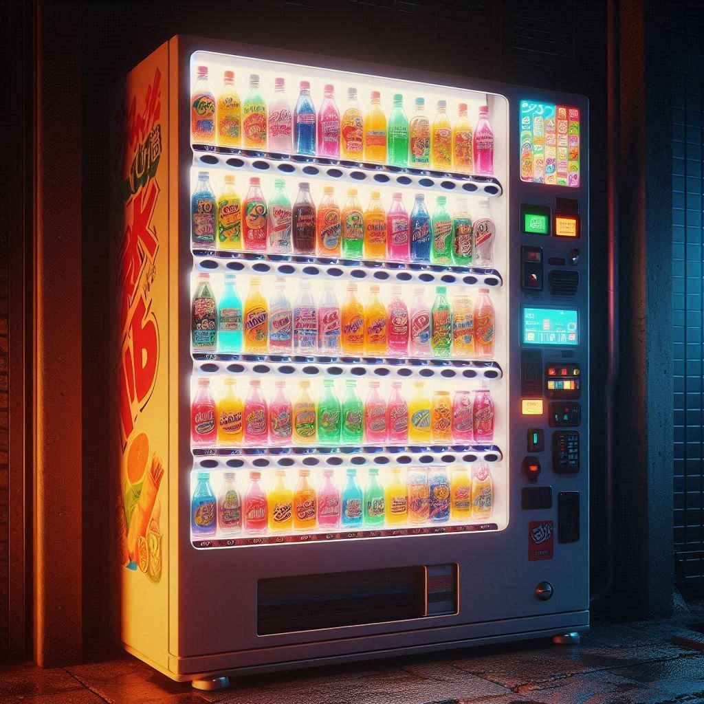 A Japanese vending machine