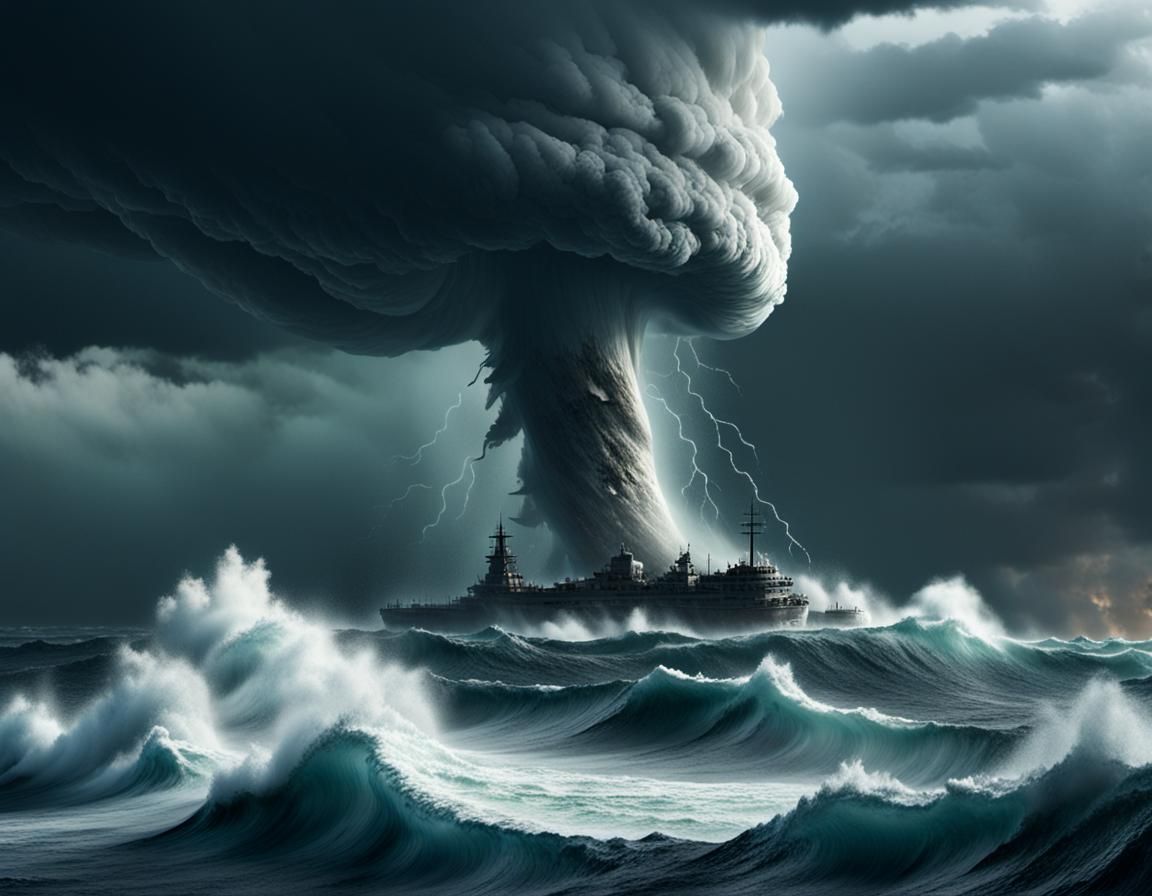 The fury of the elements  by @plat