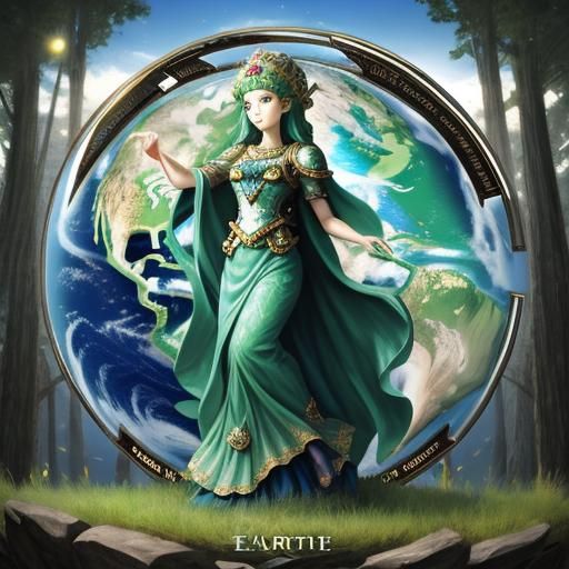 EARTH Goddess - AI Generated Artwork - NightCafe Creator