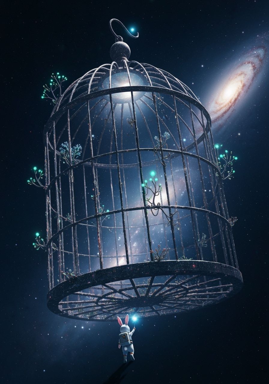 Cosmic Birdcage  by @Autumn