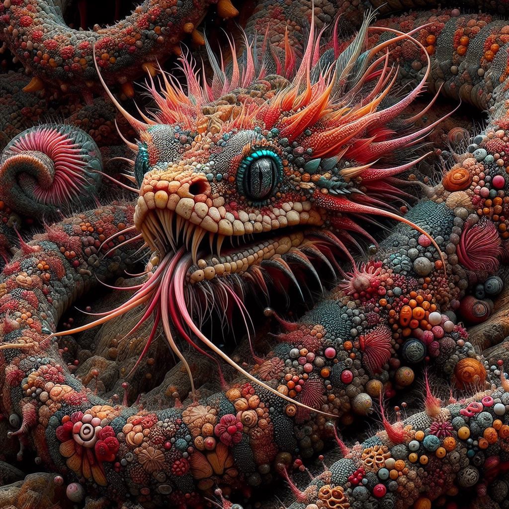 AuntBee's Hairy Rattlesnake!!!!