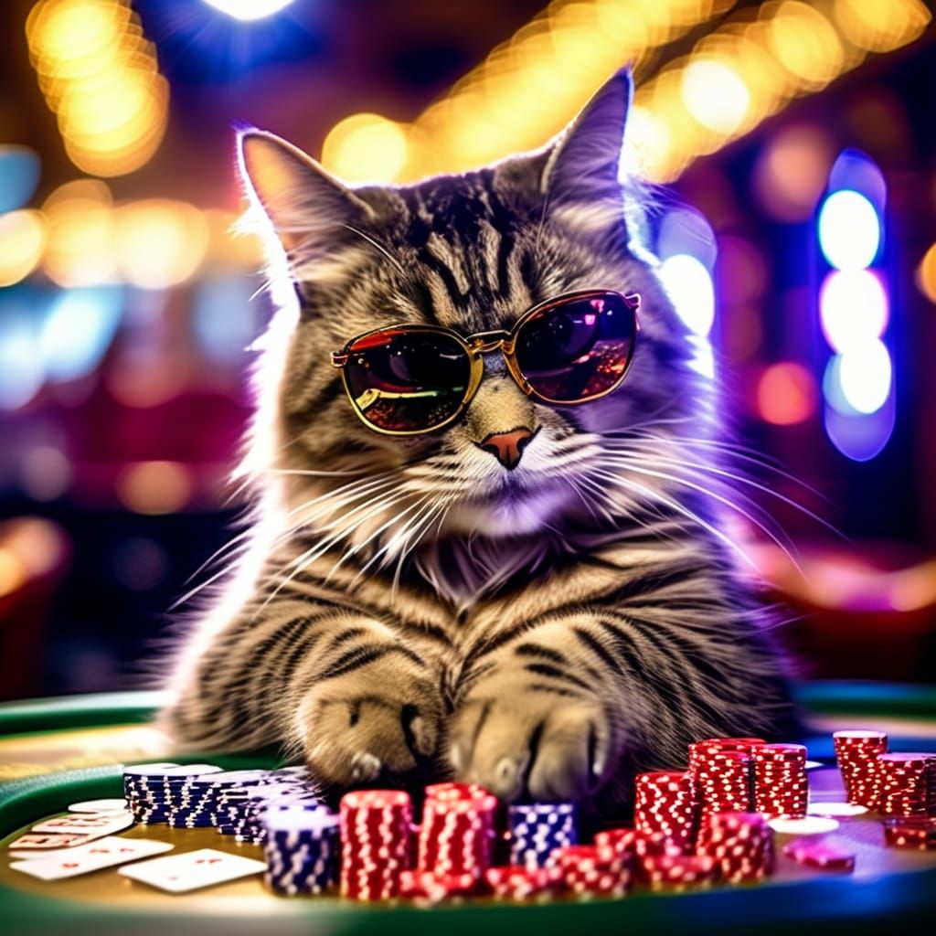The return of the gambling cat