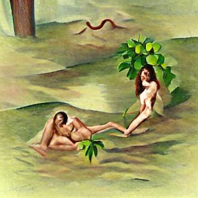 Adam and Eve, the first sin