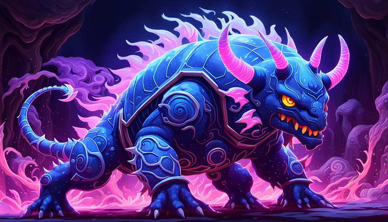 Armored Digital Dillocorn