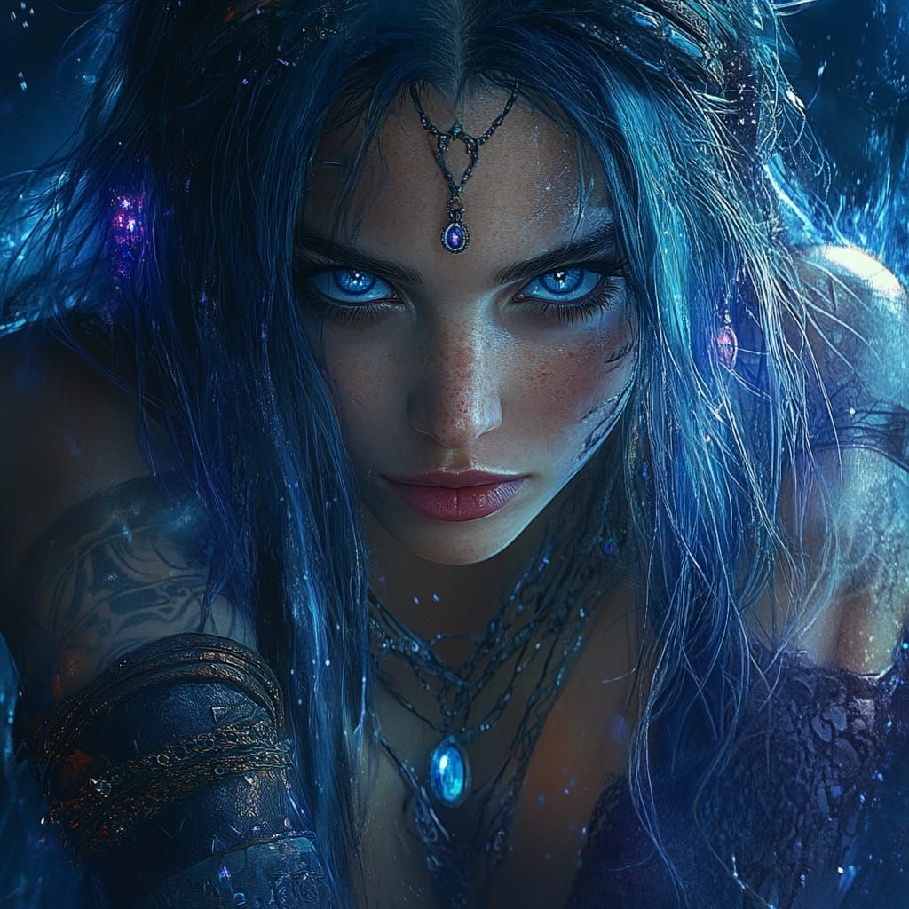 Blue Bohemian - Deep eyes