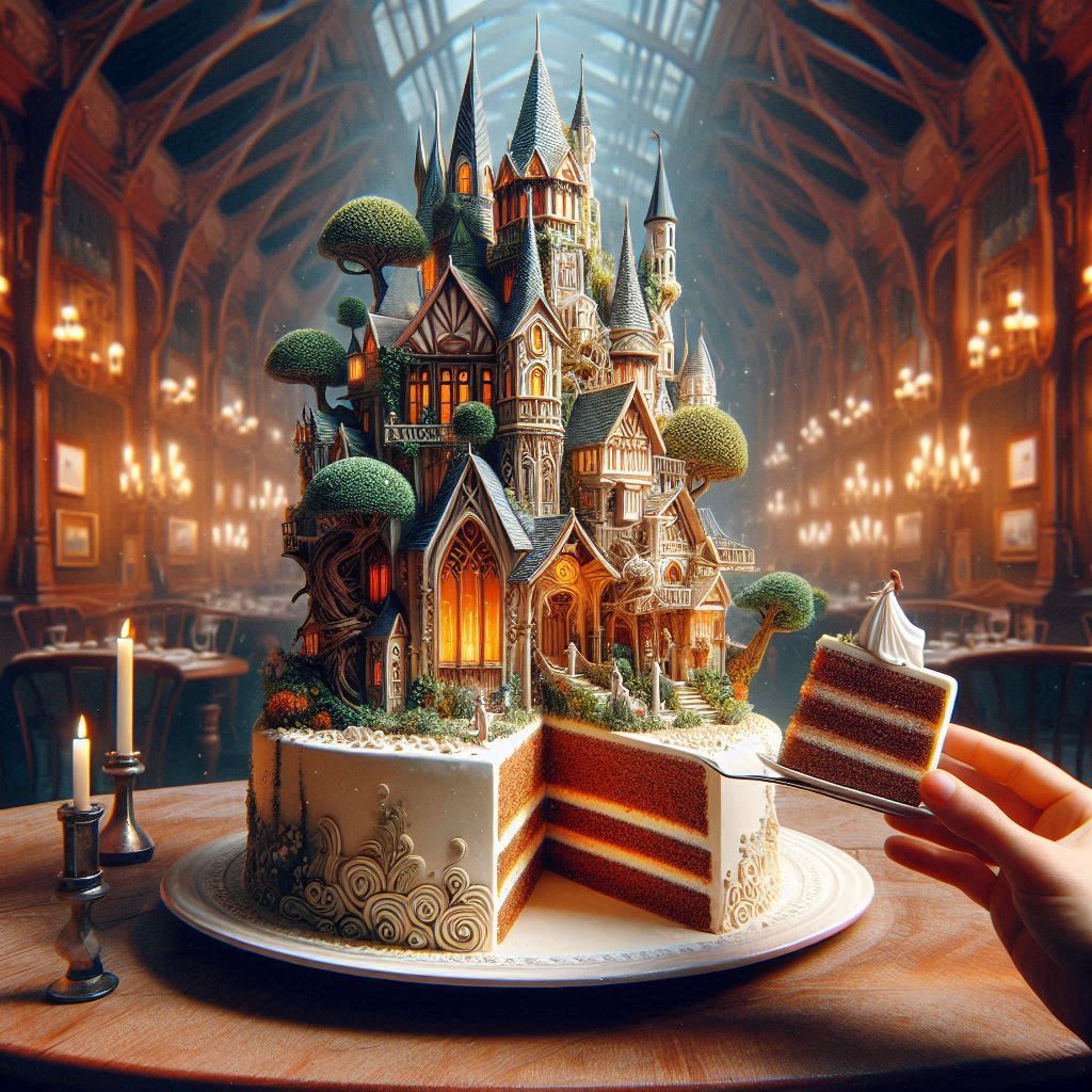 Unbelievable Cakes: Bonsai Village Cake