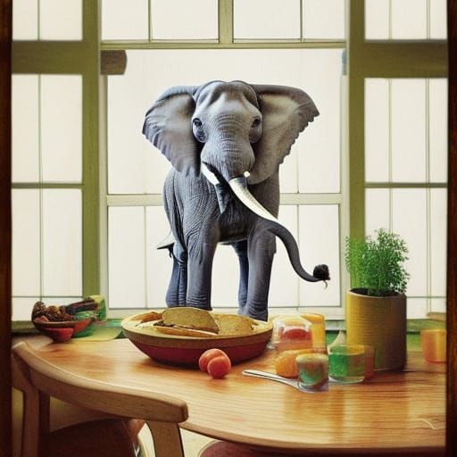 In Elephant in the Kitchen