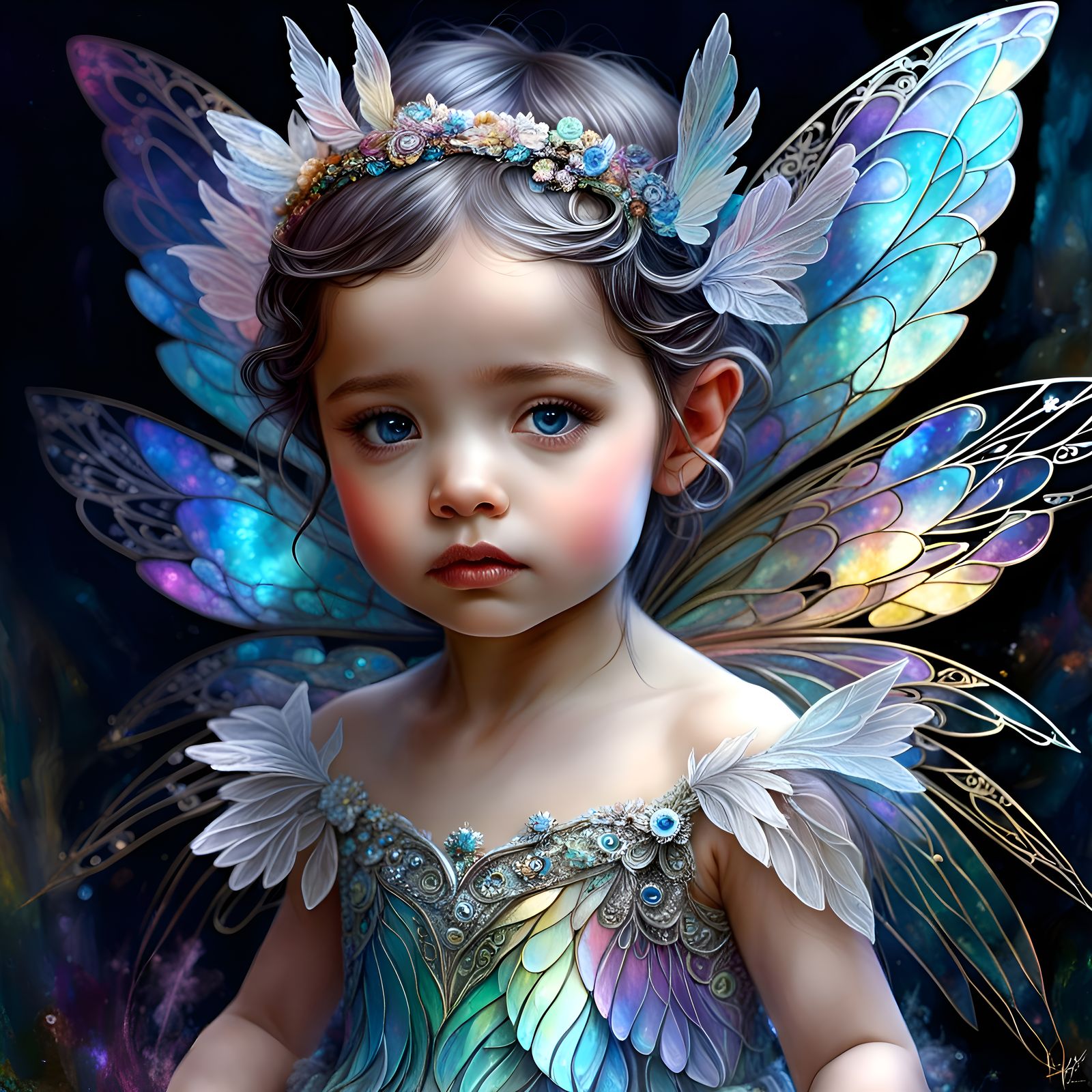 Baby Fairy - AI Generated Artwork - NightCafe Creator