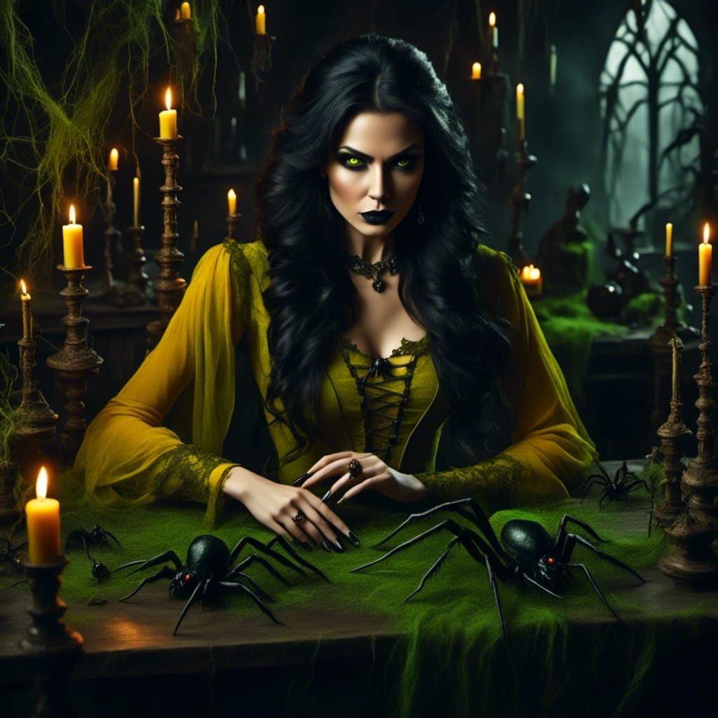 <lora:Dark Witch Style:1.0>  