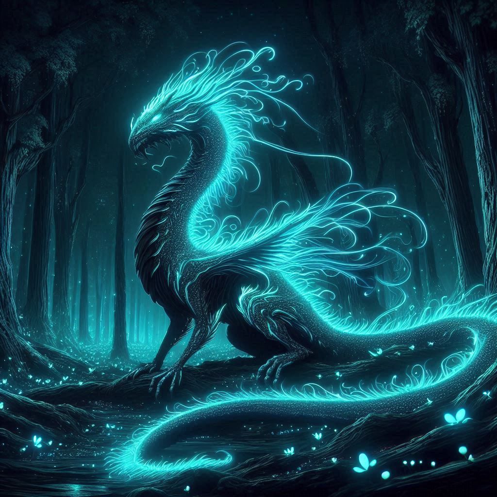Bioluminescent Dragon