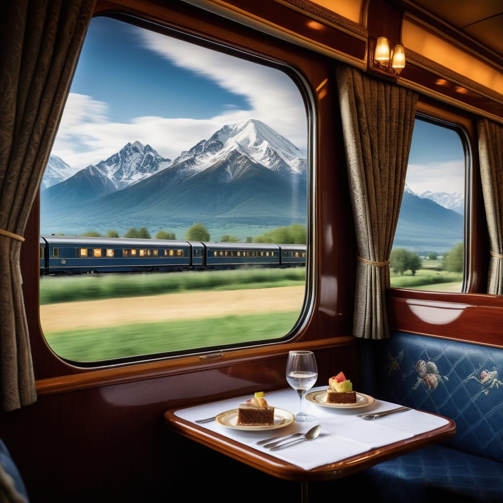 Moving views - and chocolate cake!  by @_JOSIE_