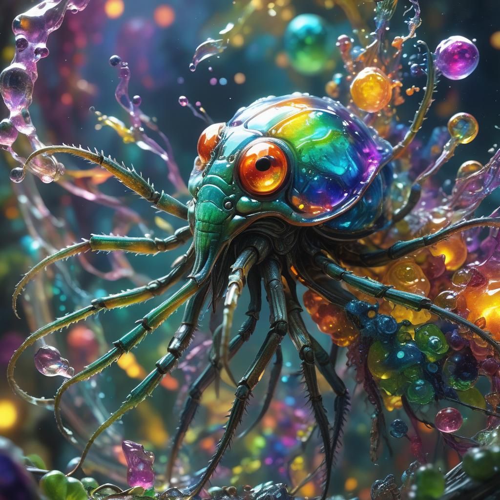 Jelly Chameleon by WETA FX: RTX Enhanced CGI