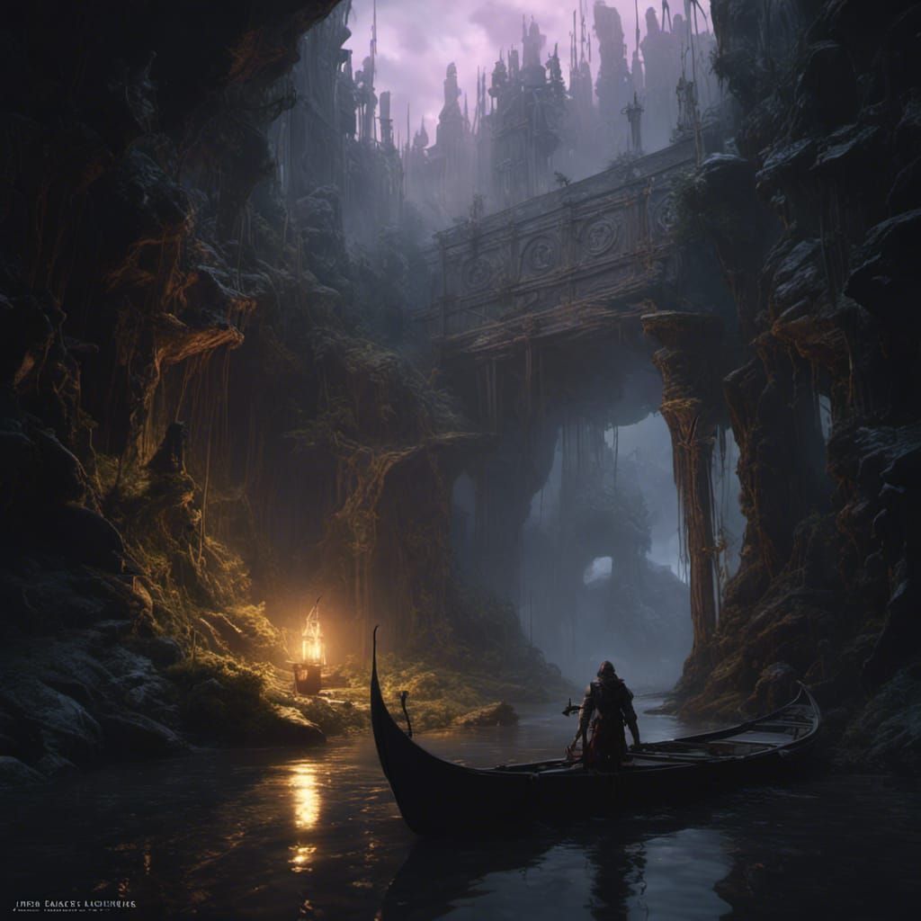 The River Styx - AI Generated Artwork - NightCafe Creator