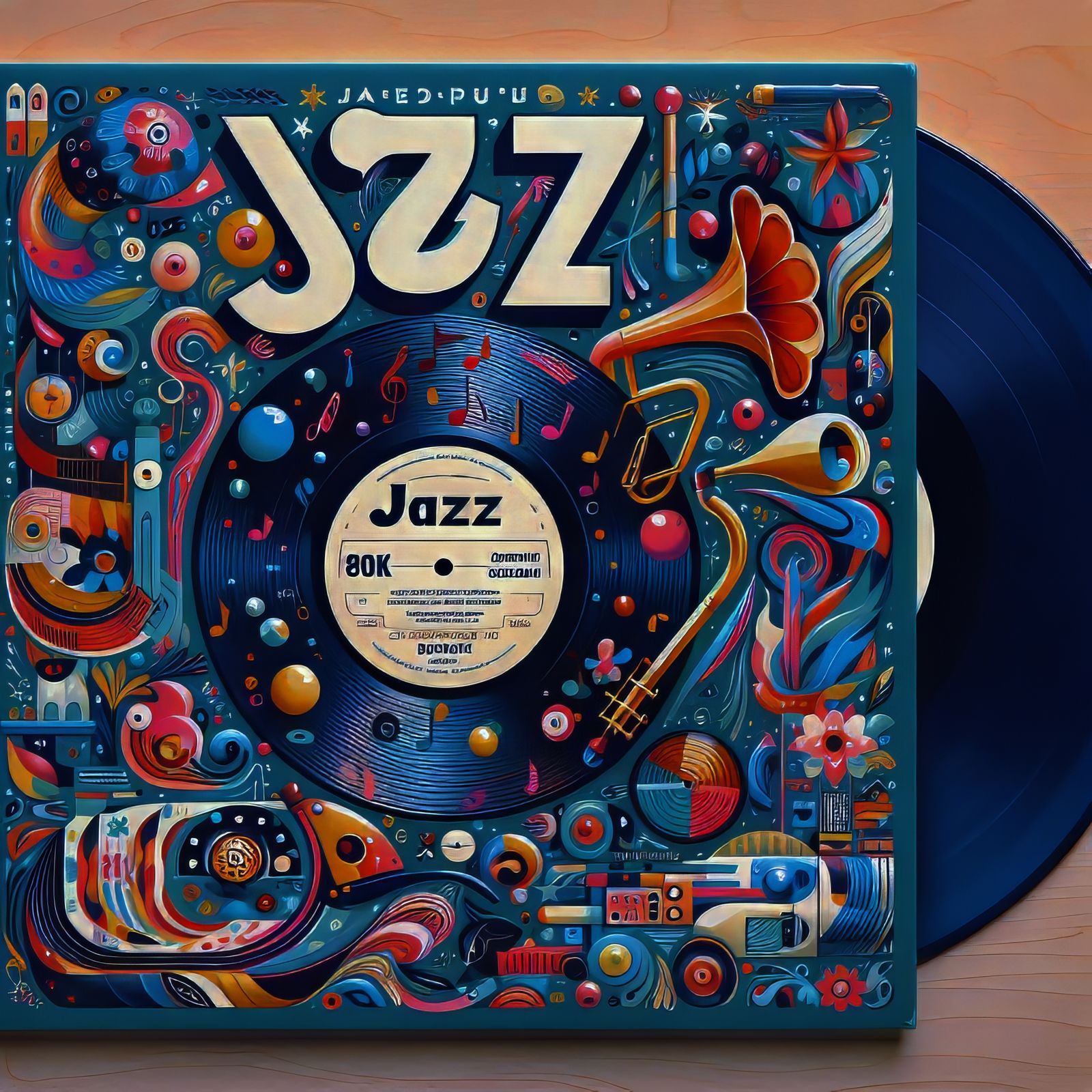 Jazz Record Sleeve