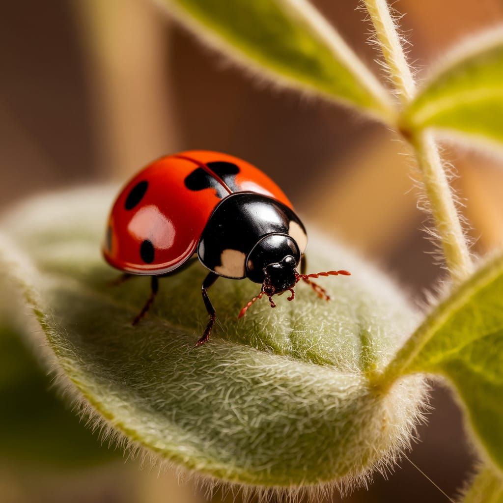 Macro shot of a ladybird  by @Chris Stagg