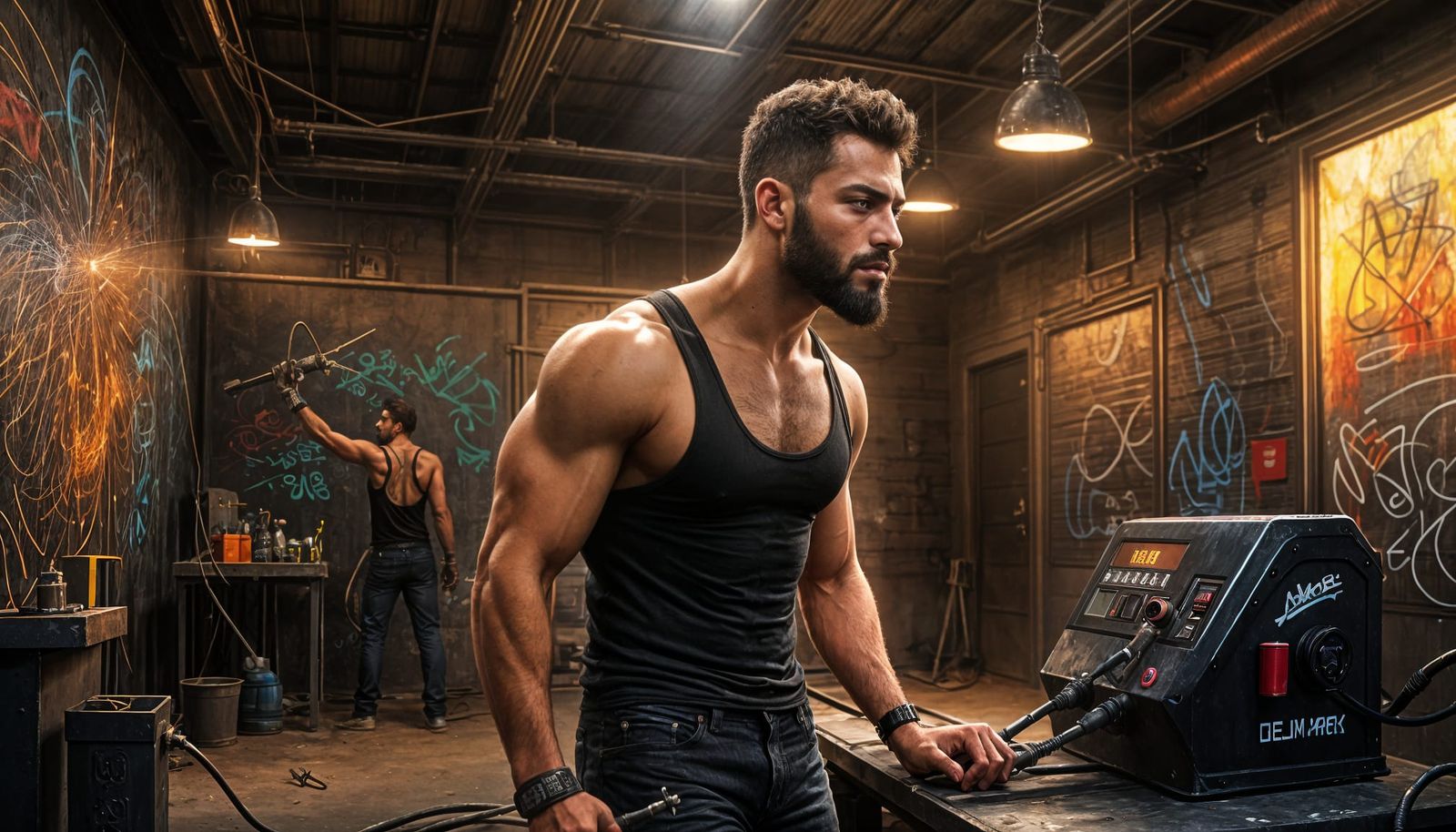 Egyptian Muscle Hunk! - [Pt. 4].