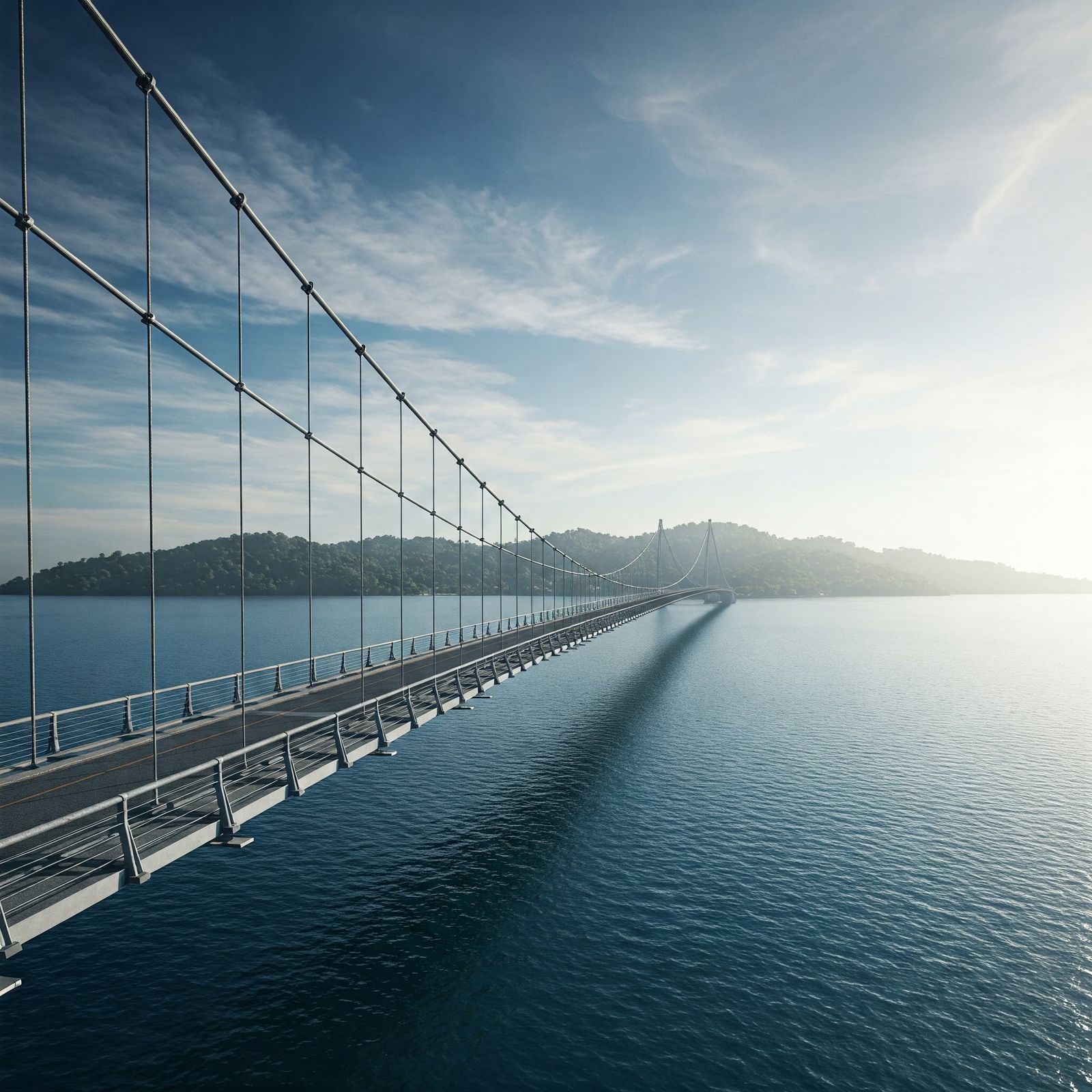 Bridge across the ocean