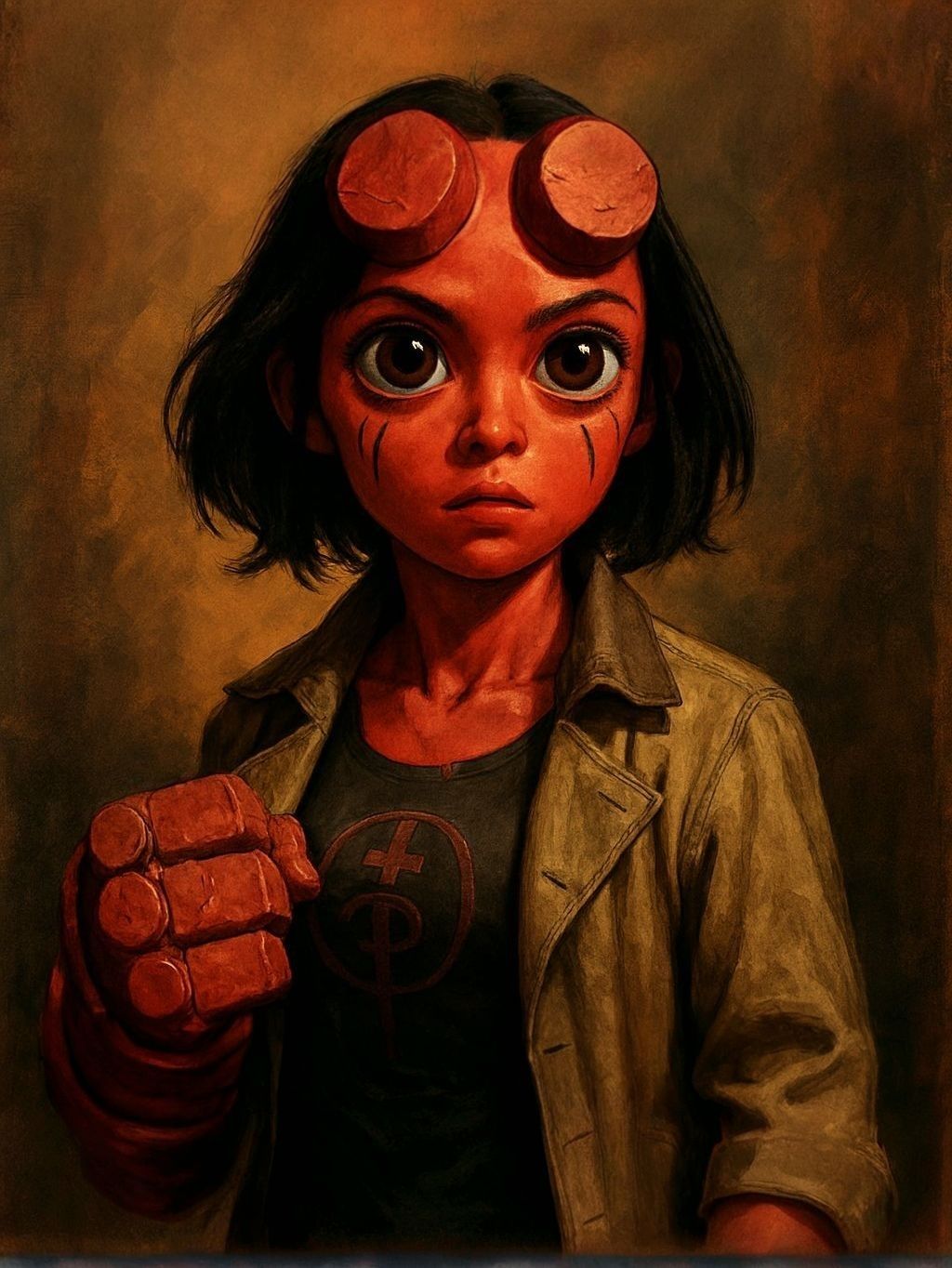 Hellboy Alita Battle Angel