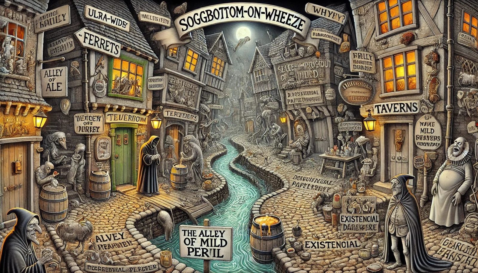 The Tragedy of Soggbottom-on-Wheeze: An Ale-soaked Farce