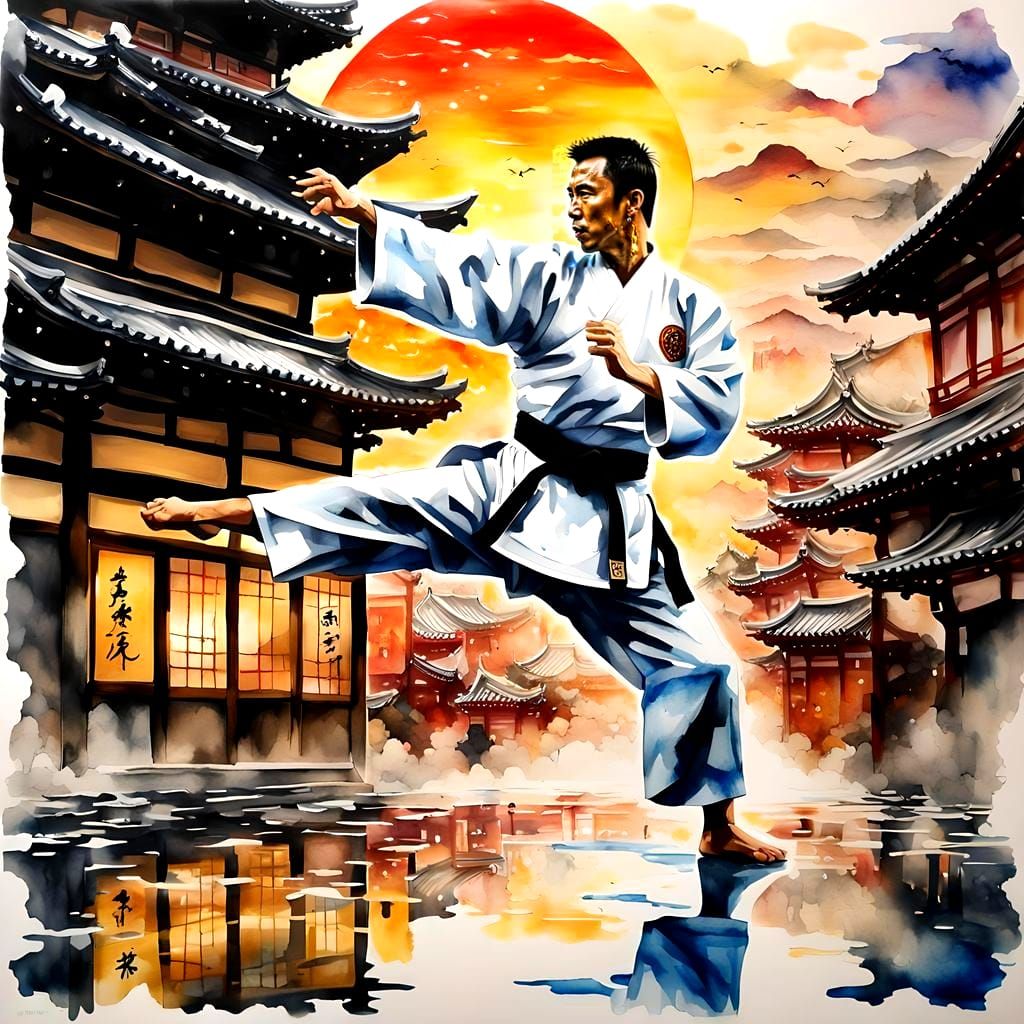 Donnie Yen™, Legendary Karate & Martial Artist, ( IP Man™, Hero™ movies).  by @Masterplayer