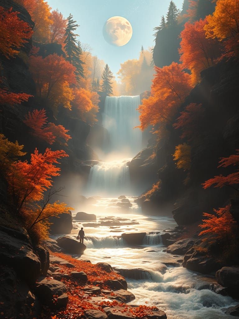 Autumn Waterfalls