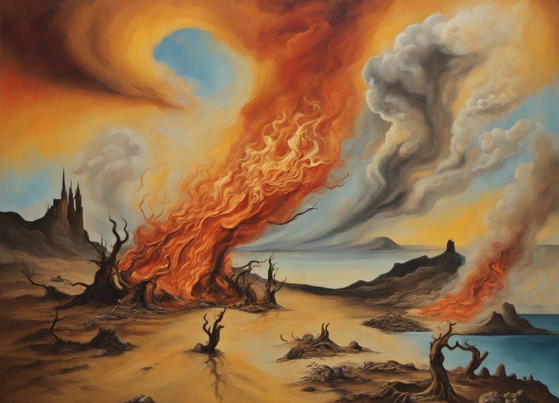Devastating wild fire