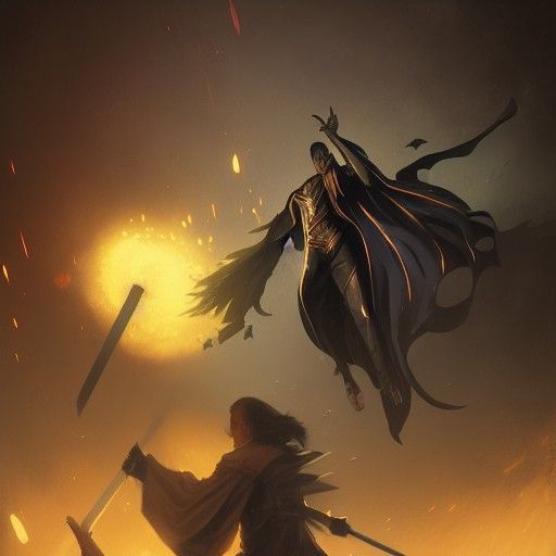 Soul Reaper against the star knight